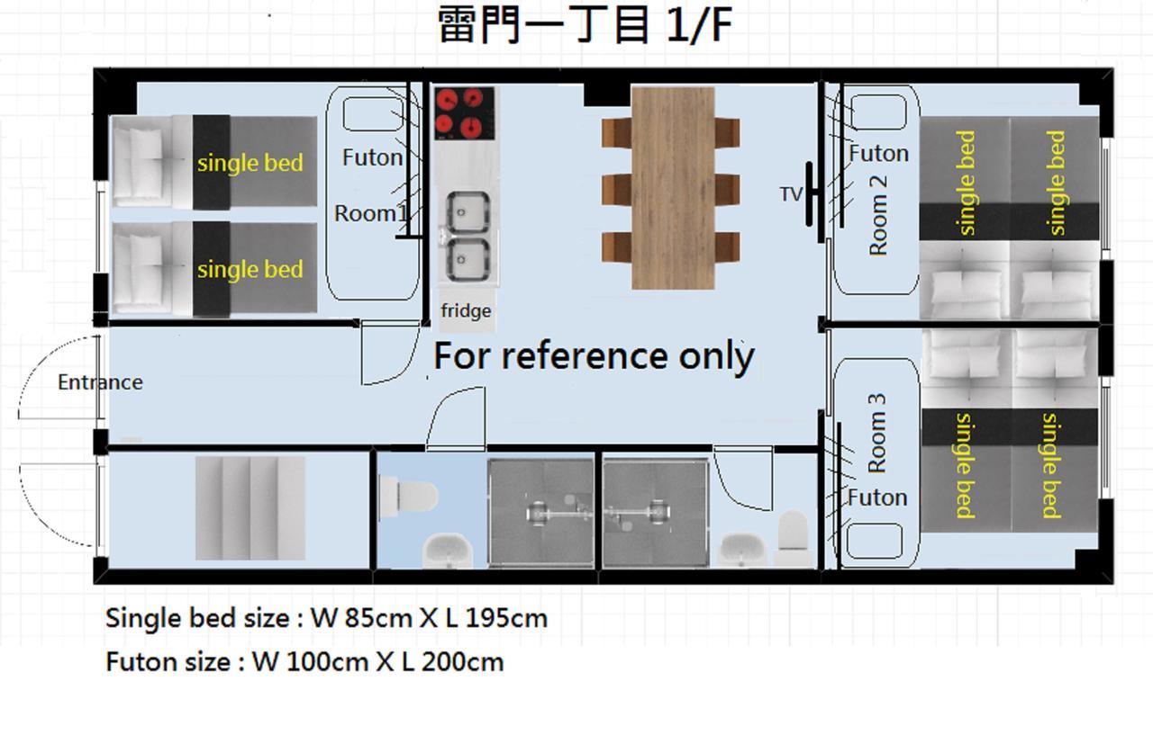 טוקיו Rimon Apartment מראה חיצוני תמונה